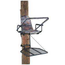 Deluxe Hang-On Tree Stand Chair for Hunting Cushion Seat Hunt Gear Equipment