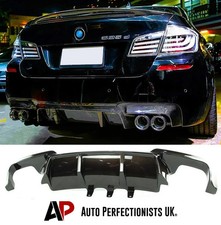 BMW 5er M5 F10 F11 M Sport Glanz Schwarz Heckschürze Diffusor Quad Auspuff