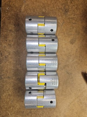 5-Pack Gerwah EK/GS 19 Servo Insert Couplings   6Nm Torque, 10 12mm Bore, Zero-B
