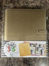 Me And My Big Ideas Happy Planner Create 365 Big Deluxe Cover Gold New in Box