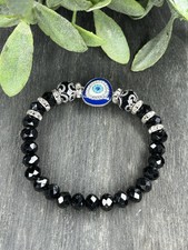 Evil Eye Luck Bracelet Stretch Evil Eye, 14 K Suerte Amuleto Pulsera