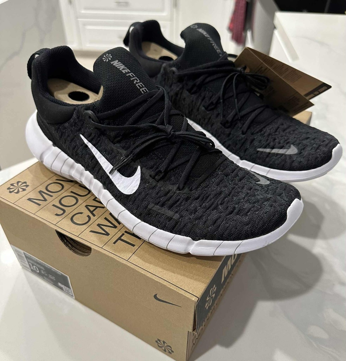 nike free run mens size 10