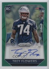2015 Panini Prizm Rookie Signatures Green 29/99 Trey Flowers #RS-TF Auto 0af