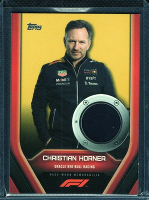 2022 Topps Formula 1 - Christian Horner F1 Relics Gold /50 Patch #F1RL-CH