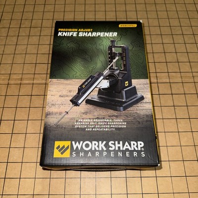 Work Sharp Black  Precision Adjust Knife Sharpener WSBCHPAJ AWESOME CONDITION