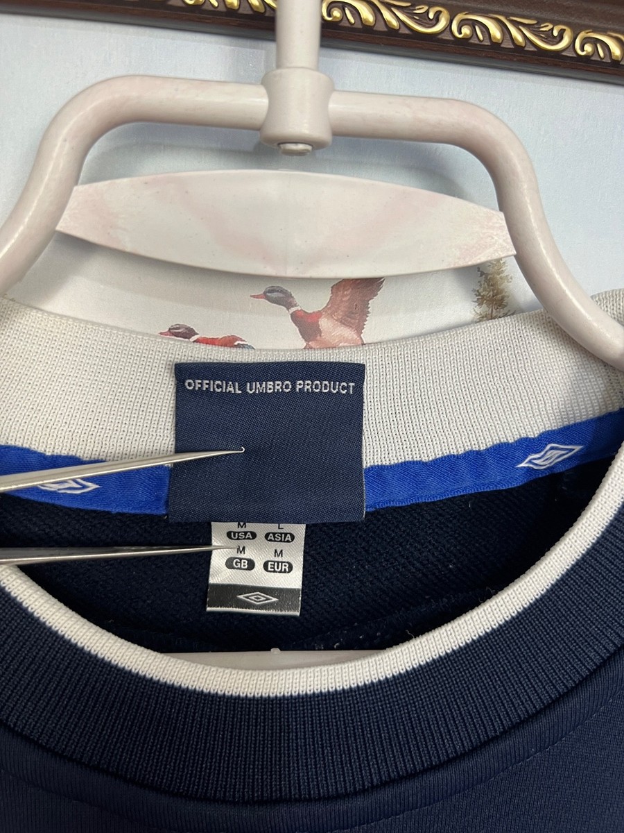 Vintage Umbro Chelsea Football Sweatshirt Soccer Blue Crewneck