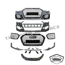 For 2017-2019 Audi A3 Upgrade to RS3 Style Conversion Set Front Bumper Body Kit