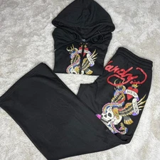 Ed Hardy Tracksuit (Size M)