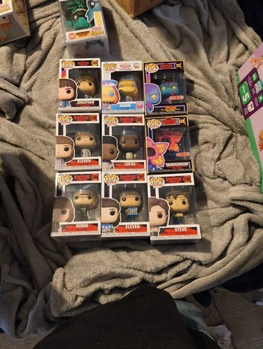 stranger things funko pop lot
