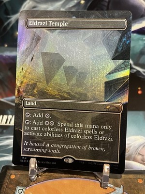 MTG secretlair エルドラージの寺院 foil MTG | Eldrazi Temple (Borderless) [Secret Lair] ✨FOIL✨ | eBay