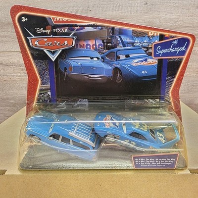 Disney Pixar Cars Mr & Mrs The King Supercharged Die-Cast 1:55 Model Mattel Rare