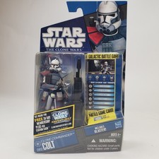 Clone Commander Colt CW52 2010 STAR WARS The Clone Wars TCW Sealed NEW