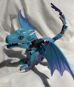 LEGO Elves Blue Water Dragon Adventure  #41187 Excellent Condition Retired 2016