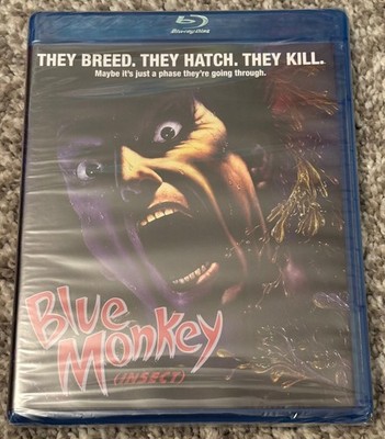 Blue Monkey Blu-Ray 1987 Code Red Killer Bug Horror NEW SEALED RARE OOP