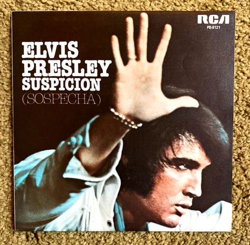 ELVIS - SUSPICION (Sospecha) - RCA VICTOR - SPAIN - PB-9121 - 1977