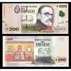 URUGUAY 200 Pesos 2025 - UNC - Pick 96c