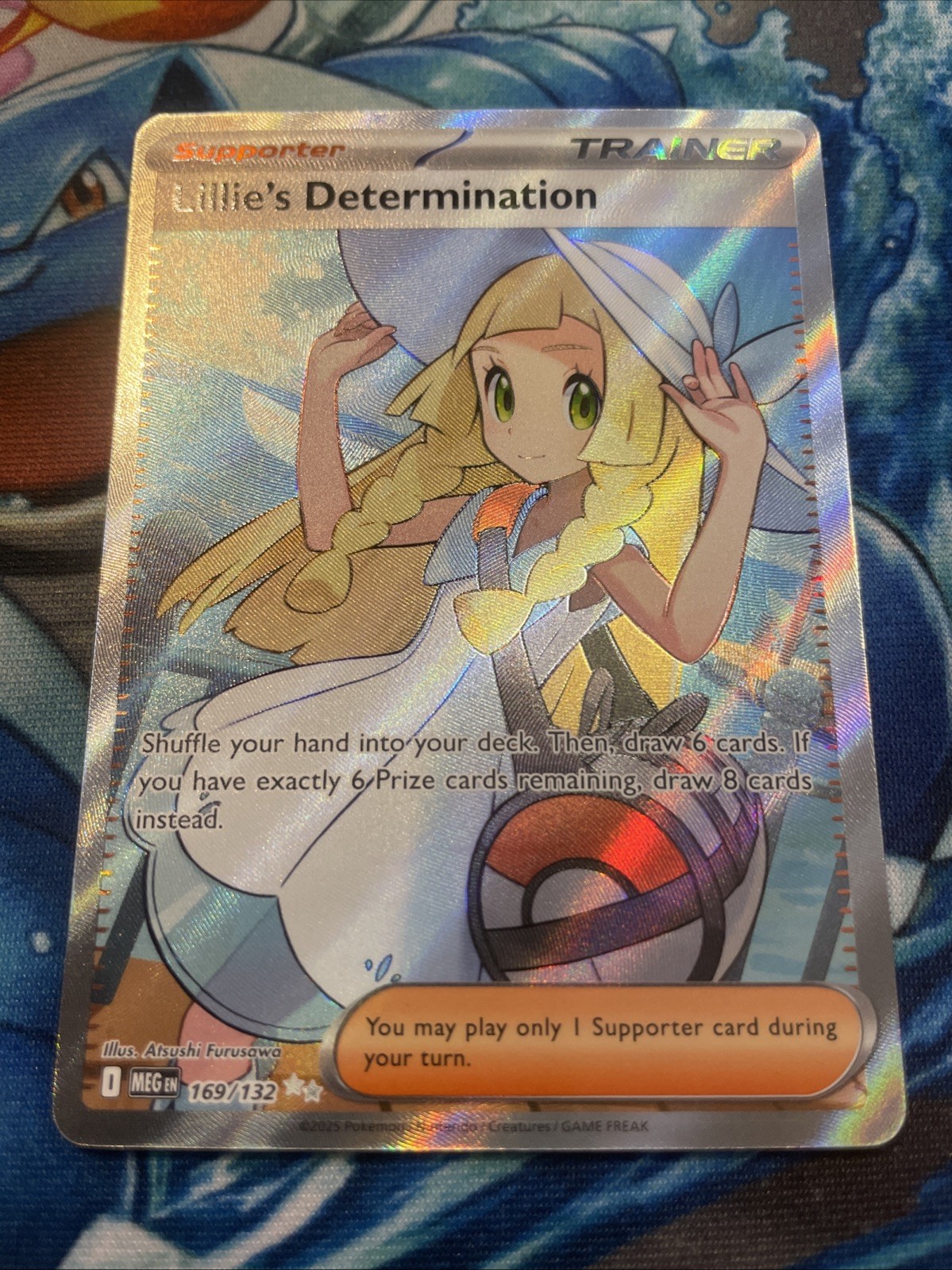 Lillie's Determination - 169/132 - ME01: Mega Evolution (MEG) NM