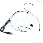 Black Headset Microphone For Sennheiser EW100 300 500 G2 G3 G4 Wireless Head Mic