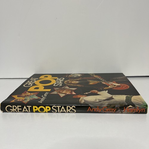 Vintage Great Pop Stars By Andy Gray Beatles Hendrix Stones Elvis Color & B&W HC - Imagen 3 de 7
