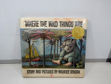ORIGINAL WHERE THE WILD THINGS ARE MAURICE SENDAK 1974 HARDCOVER DJ
