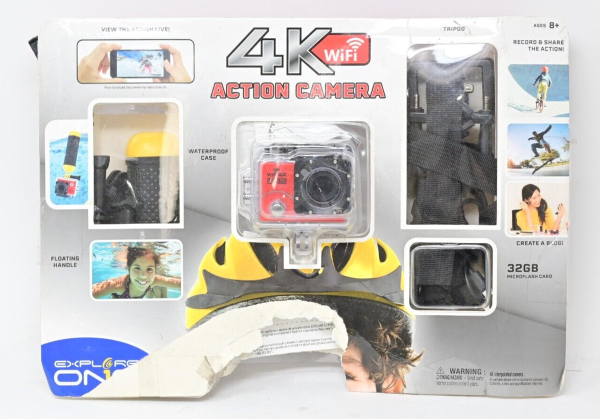 Digital Cameras Explore 4k Action Camera Zero-X ZX-40 4K UHD