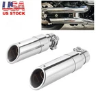 Shorty GP Exhaust Short Muffler Slipon Pipe For Indian Scout Sixty 15-25 Chrome