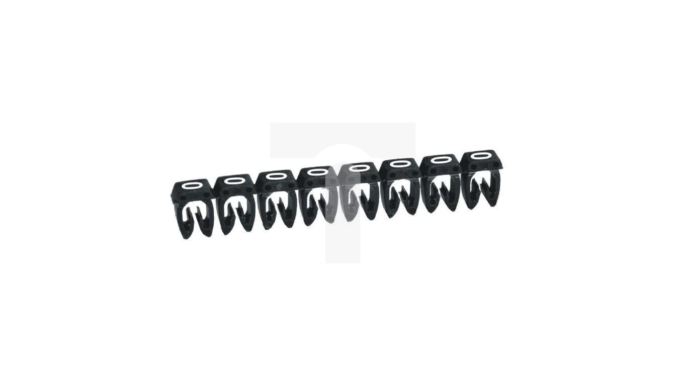 CAB3 cable marker 4-6mm2 digit 0 black 038230 /800 pcs. /T2UK