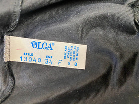 2 VTG Olga & Wandermaid 1980s Full Slip Black White Lace 34 A Antron Nylon