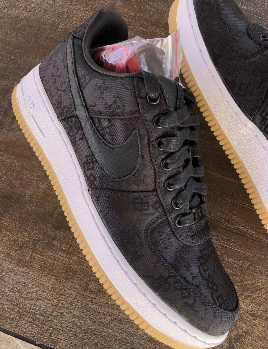 clot x air force 1 black