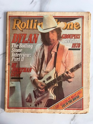 BOB DYLAN USA ROLLING STONE MUSIC MAGAZINE NOVEMBER 1978
