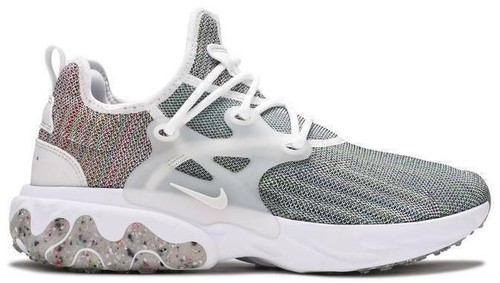 Nike React Presto Flyknit Men\'s Size 8.5 Multi Athletic Sneakers Nike React Presto Flyknit Multi Color Black Grey CN1709 NEW  main image 2