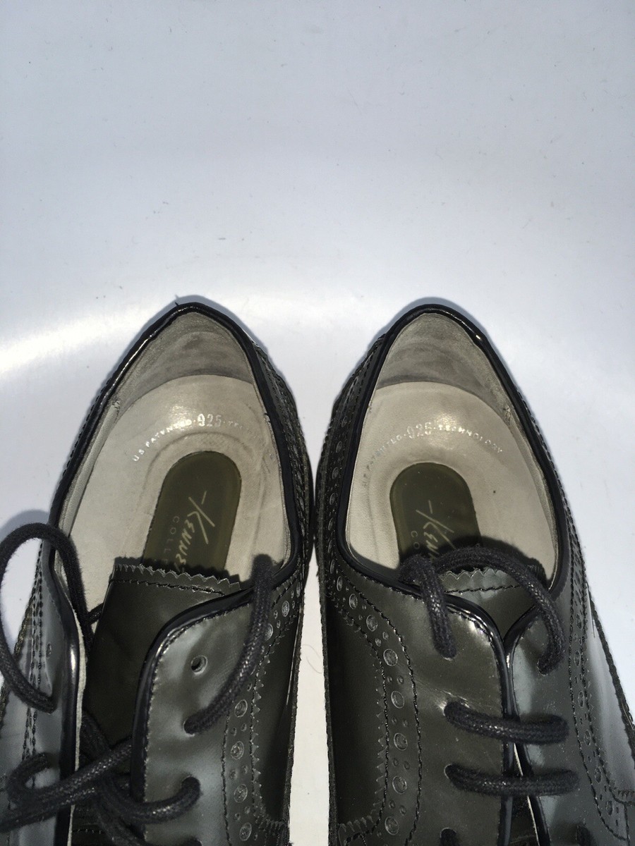 Kenneth Cole Collection Rig Wall Dark Gray Leather Wingtip  display picture 2