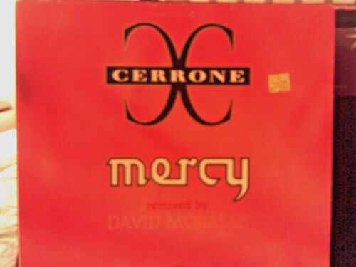 Cerrone "MERCY" 12" import single Exc! David Morales remixes - Zdjęcie 1 z 1