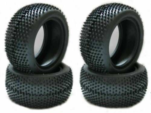 RC Rear Rubber Tyre Tire Diameter:85mm 4Pcs /lot for 1/10 Off-Road Buggy Car HOT - Picture 3 of 6