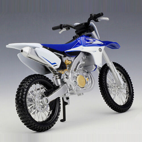 1:12 Yamaha YZ450F Motorcycle Model Diecast Dirt Bike Models Toy Motorcycle Blue - Picture 5 of 8