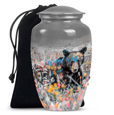Bear Burial Urn Urn For Ashes Adult Female Creamtion Urn