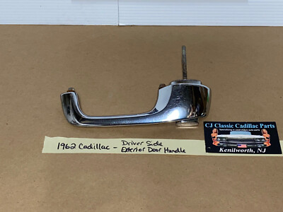 OEM 62 Cadillac Deville LEFT DRIVER SIDE EXTERIOR CHROME DOOR