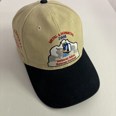 National Mine Rescue Contest 2006 Metal & Nonmetal Baseball Cap Hat Strapback
