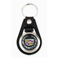 CADILLAC WREATH AND CREST KEYCHAIN LOGO KEY CHAIN ESCALADE XTS
