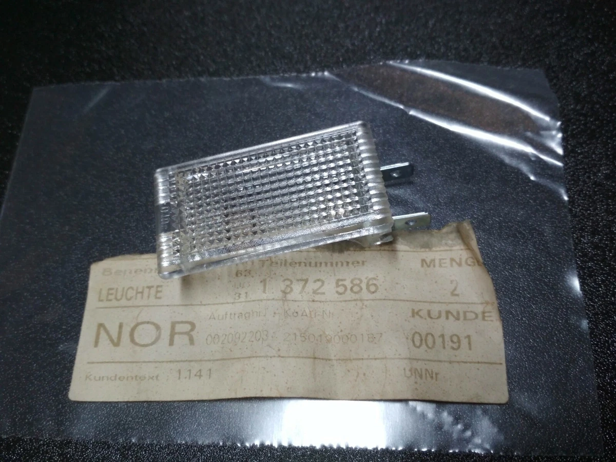 BMW E30-E34-E24-E32-E31 interior light !NEW! NLA GENUINE 