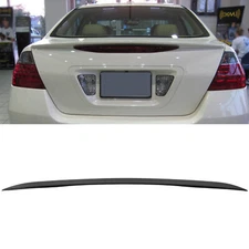 Rear Spoiler Lip For Honda Accord Sedan 2006 2007 Glossy Black