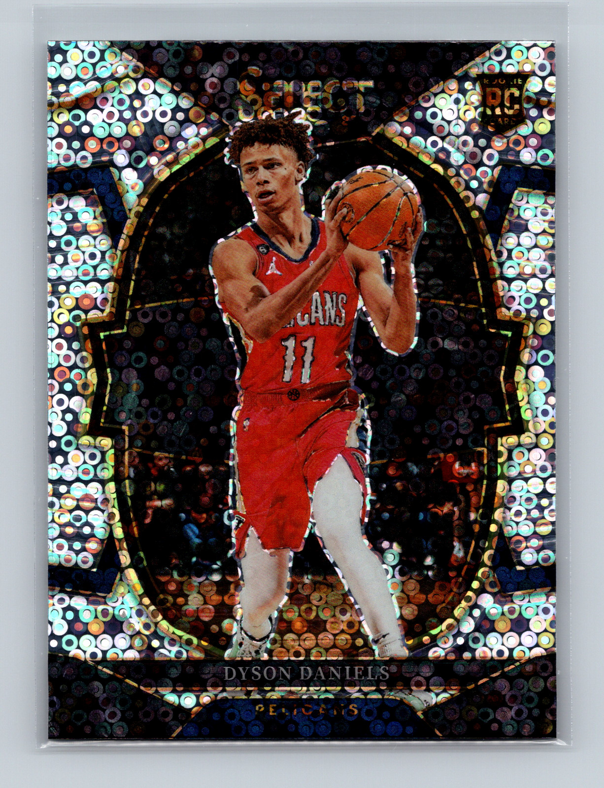 2022-23 Panini Select Concourse Disco Dyson Daniels RC #67 Pelicans