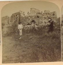 MAN W/ CAMERA, VINT STEREOVIEW