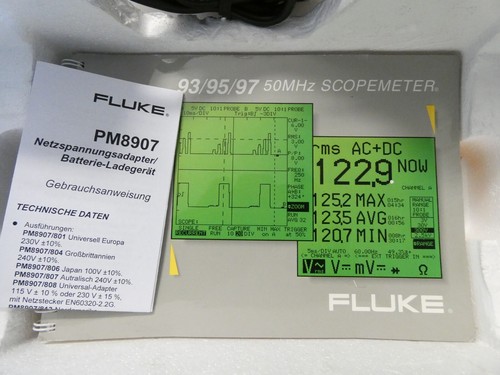 Philips PM97 50 MHz Scopemeter - Bild 4 von 4