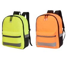 Zaino Hi Vis Viz Alta Visibilità Zaino Fluorescente Neon Riflettente