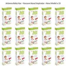Arianna Baby Vac - Vacuum Nasal Aspirator, Nose Cleaner - New Model x 15