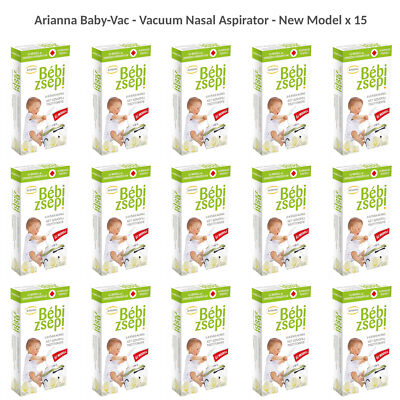 Arianna Baby Vac - Vacuum Nasal Aspirator, Nose Cleaner - New Model x 15