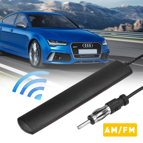 Universal Hidden Amplified Antenna Electronic Stereo AM/FM Radio Signal Booster