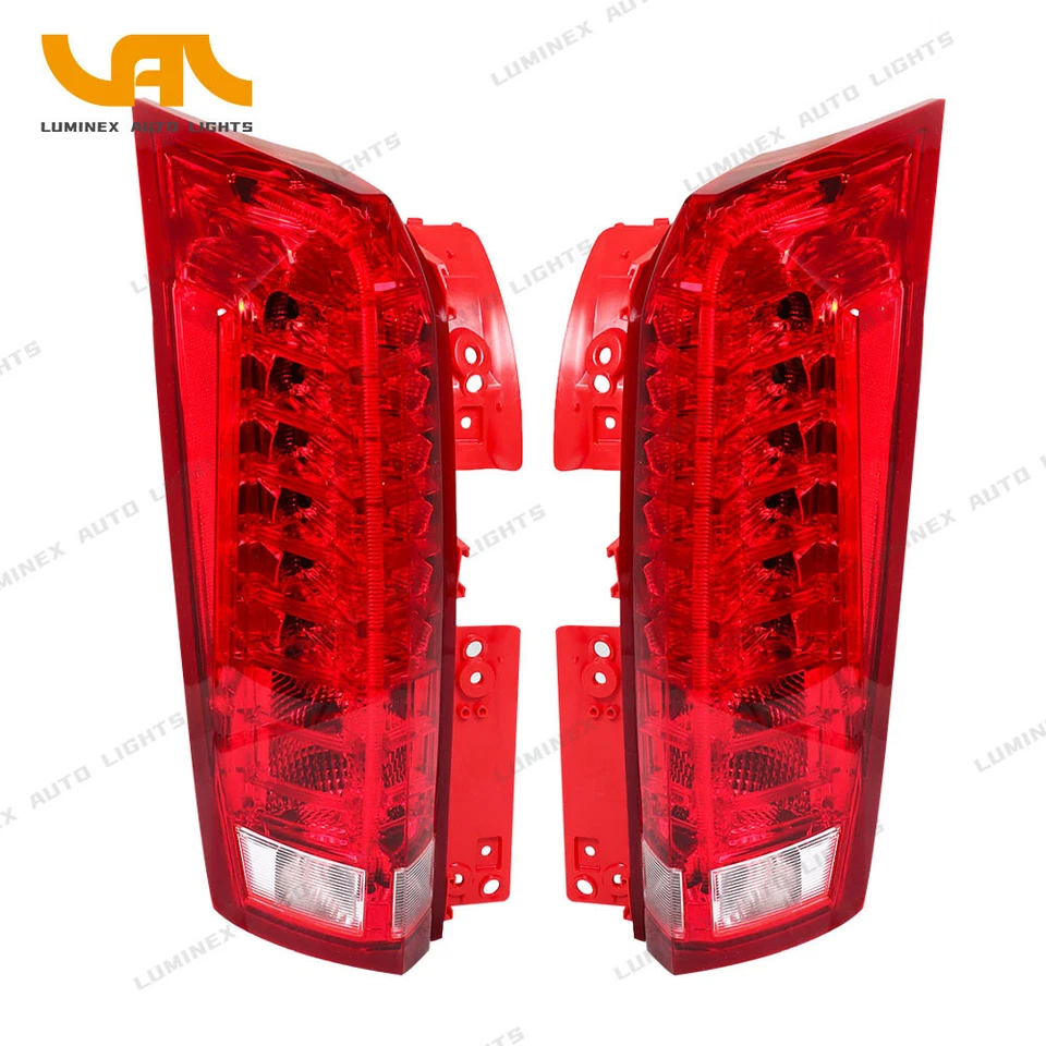 For 2010-2016 Cadillac SRX Tail Lights Assembly LED Rear Lamps Diver+Passenger - Image 2 of 4
