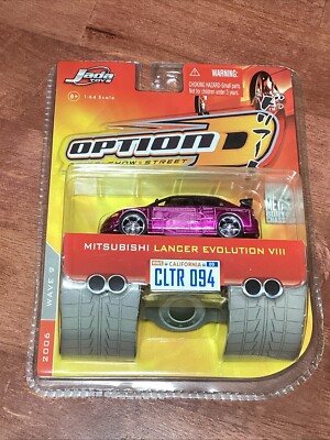2006 JADA OPTION D Mitsubishi Lancer Evolution VIII WAVE 9 New In Package